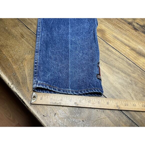 Vintage Harley-Davidson Unisex USA Patch Embroidered Jeans 32x32 - Picture 12 of 13